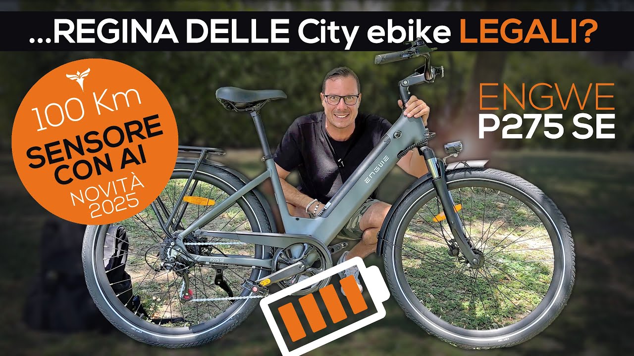 ENGWE P275 SE – MIGLIORE EBIKE URBANA del 2025? 🚴‍♂️ Smart, Potente e Perfetta per il Pendolarismo!