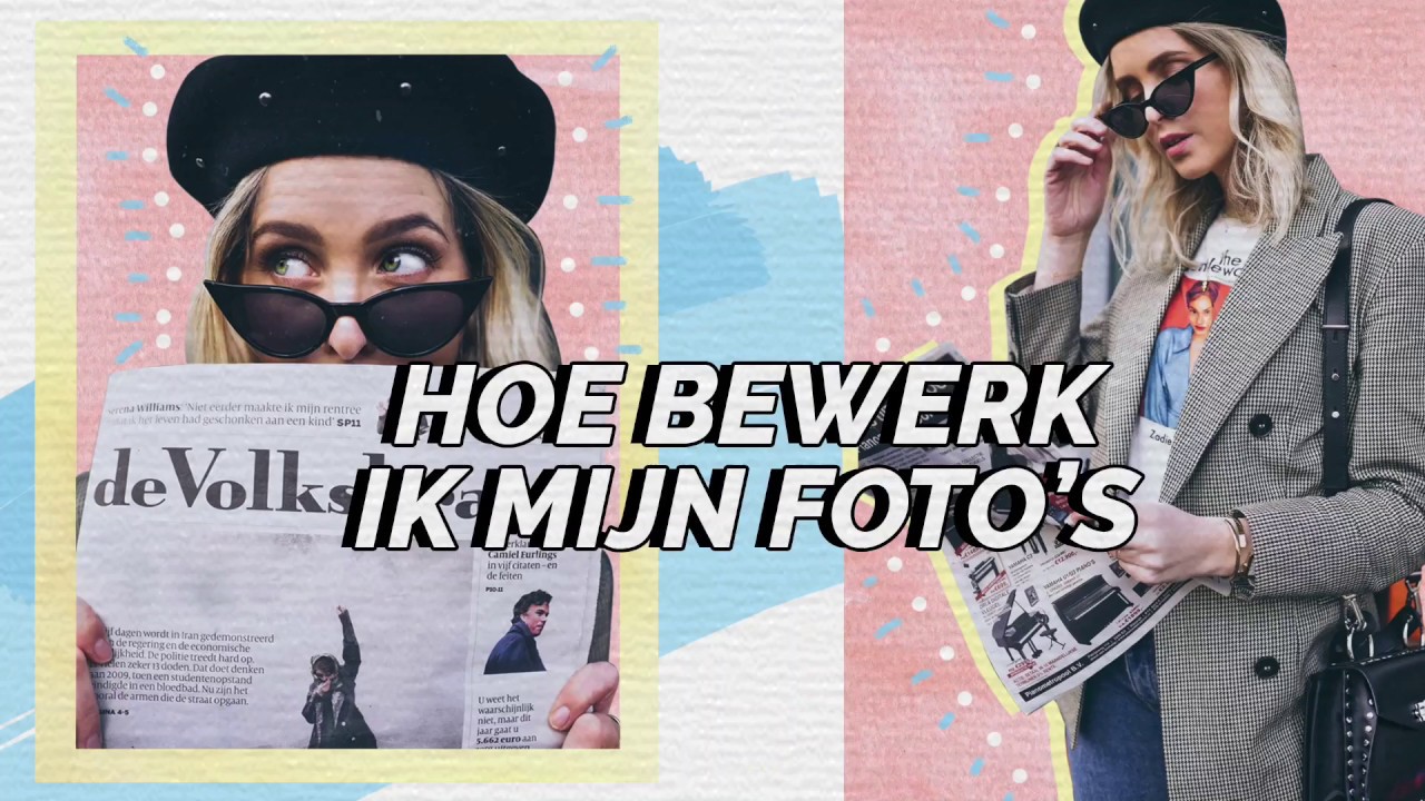 HOE BEWERK IK MIJN FOTO'S MET THEDIT GUIDE? WINNAAR IPHONE CASE | MODEROSA