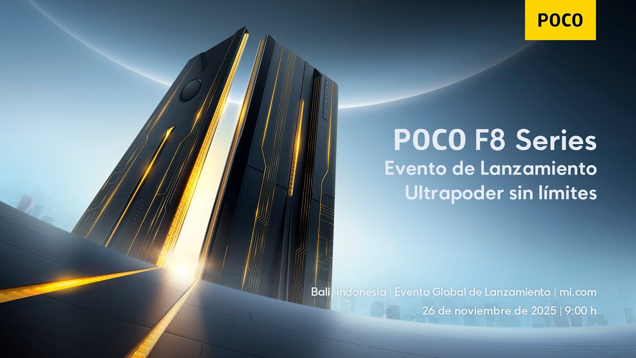 POCO F8 Series Evento de lanzamiento global