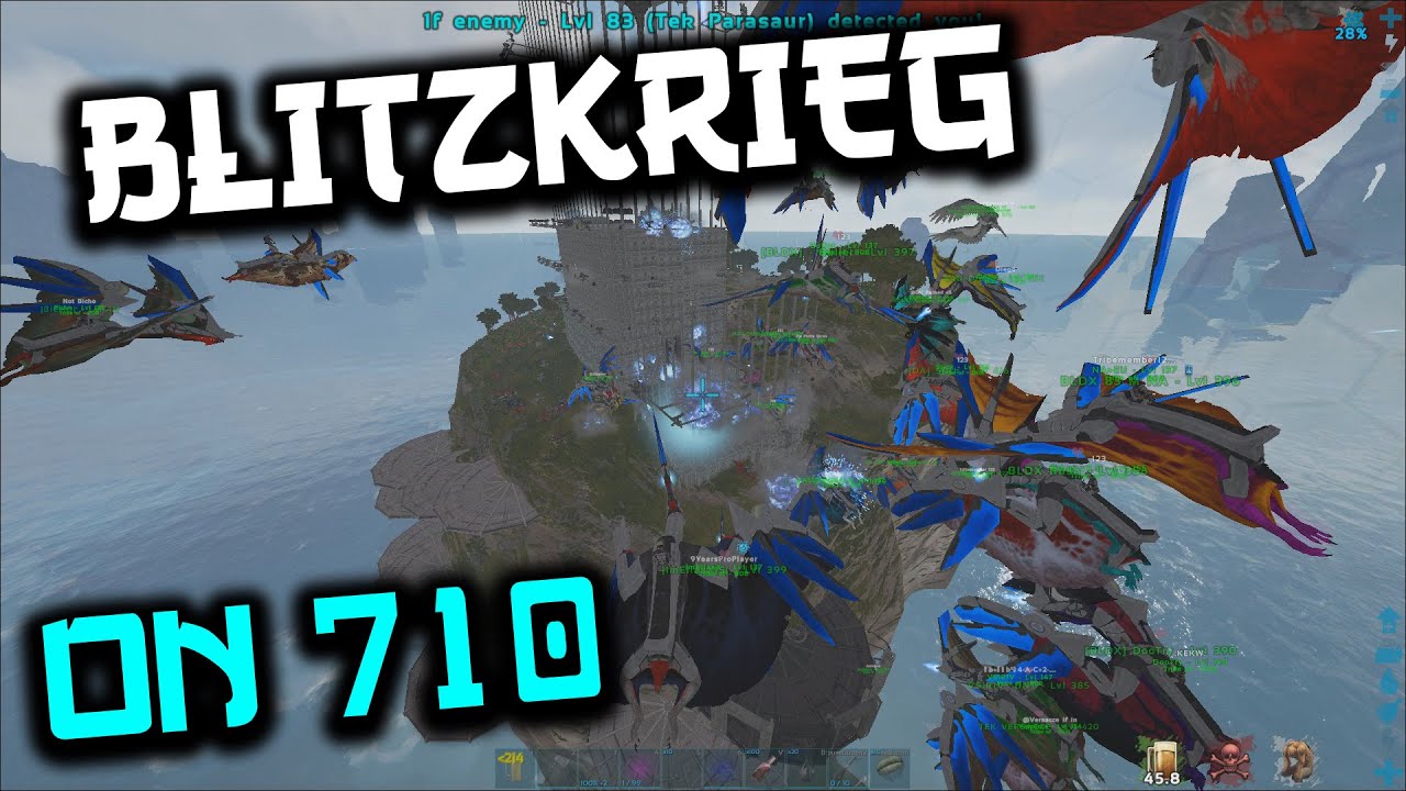 [Didn&acute;t Ask] Blitzkrieg On 710 | ARK OFFICIAL PVP | PVP Highlights #16