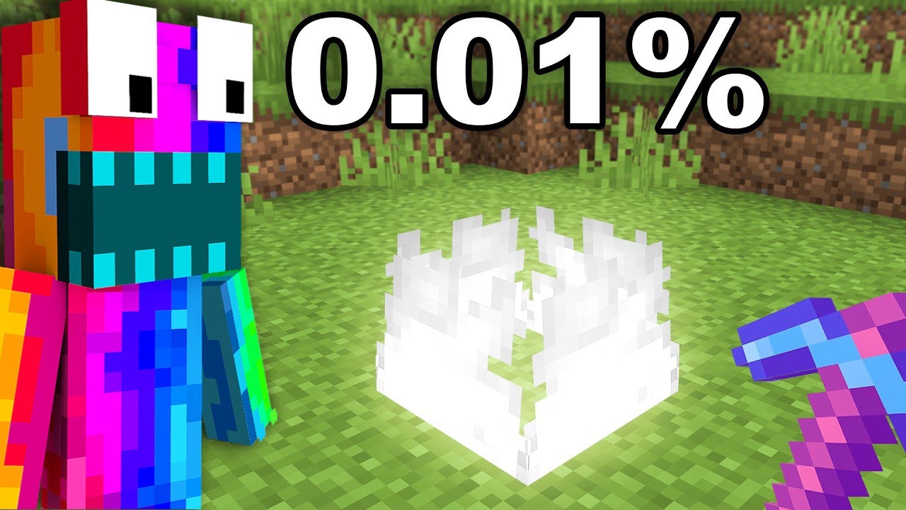 😱ผมเจอ บล็อก ลับที่หายากที่สุดใน Minecraft (0.01%)