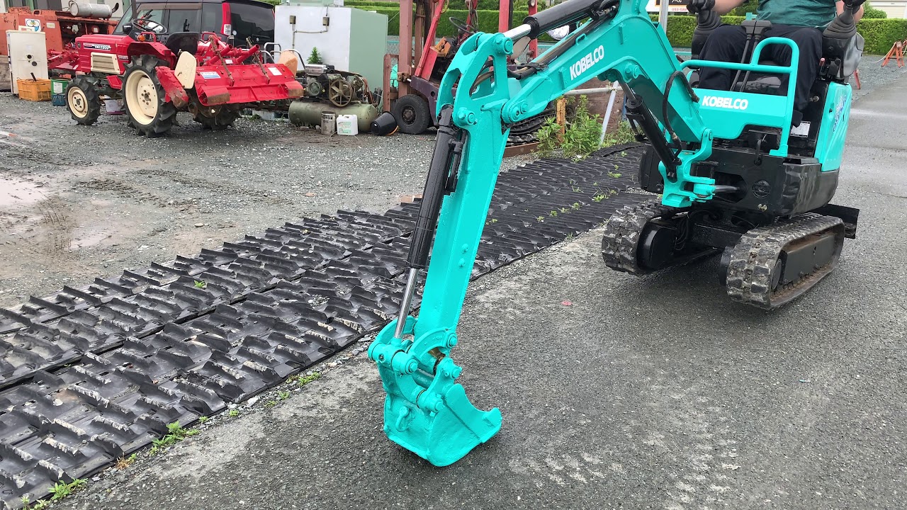 コベルコ　ミニユンボ　SK09SR 　1tクラス 倍速・可変脚 . ABパターン付き/100km圏内陸送無料★動画配