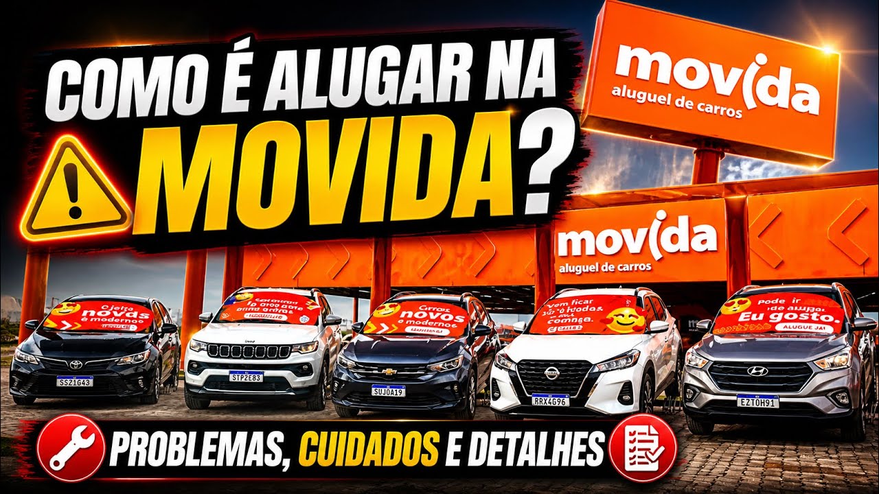 COMO É ALUGAR NA MOVIDA - É CONFIÁVEL? SAIBA TUDO #movida #localiza #alugueldecarro #unidas