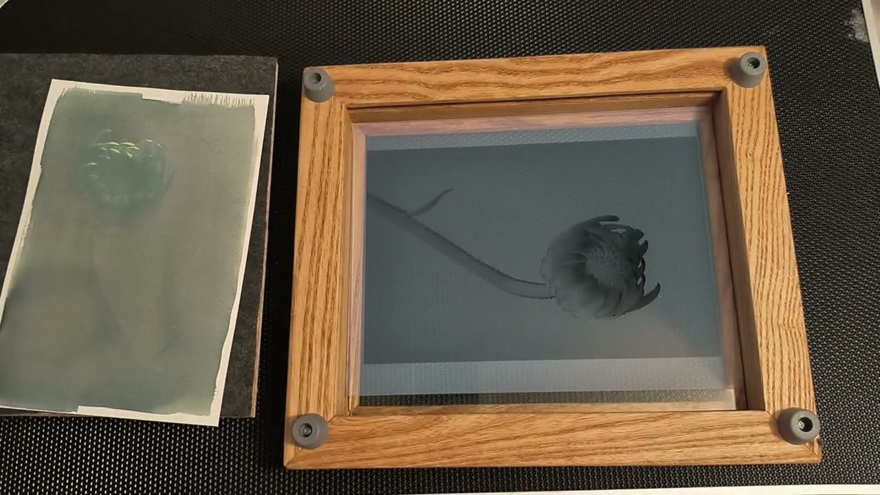 New Bloom: Finding Hope After Loss, Cyanotype Art