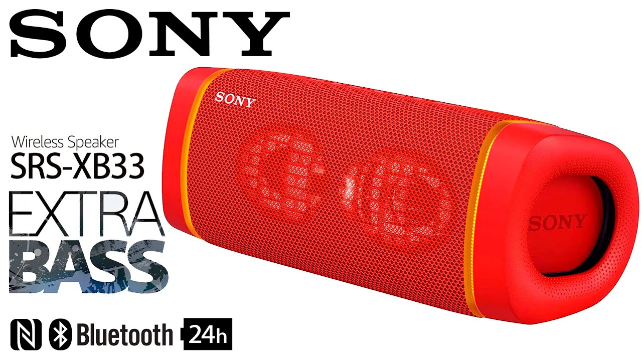 Review Sony SRS-XB33 Extra Bass - Nuevo Altavoz Bluetooth Portatil