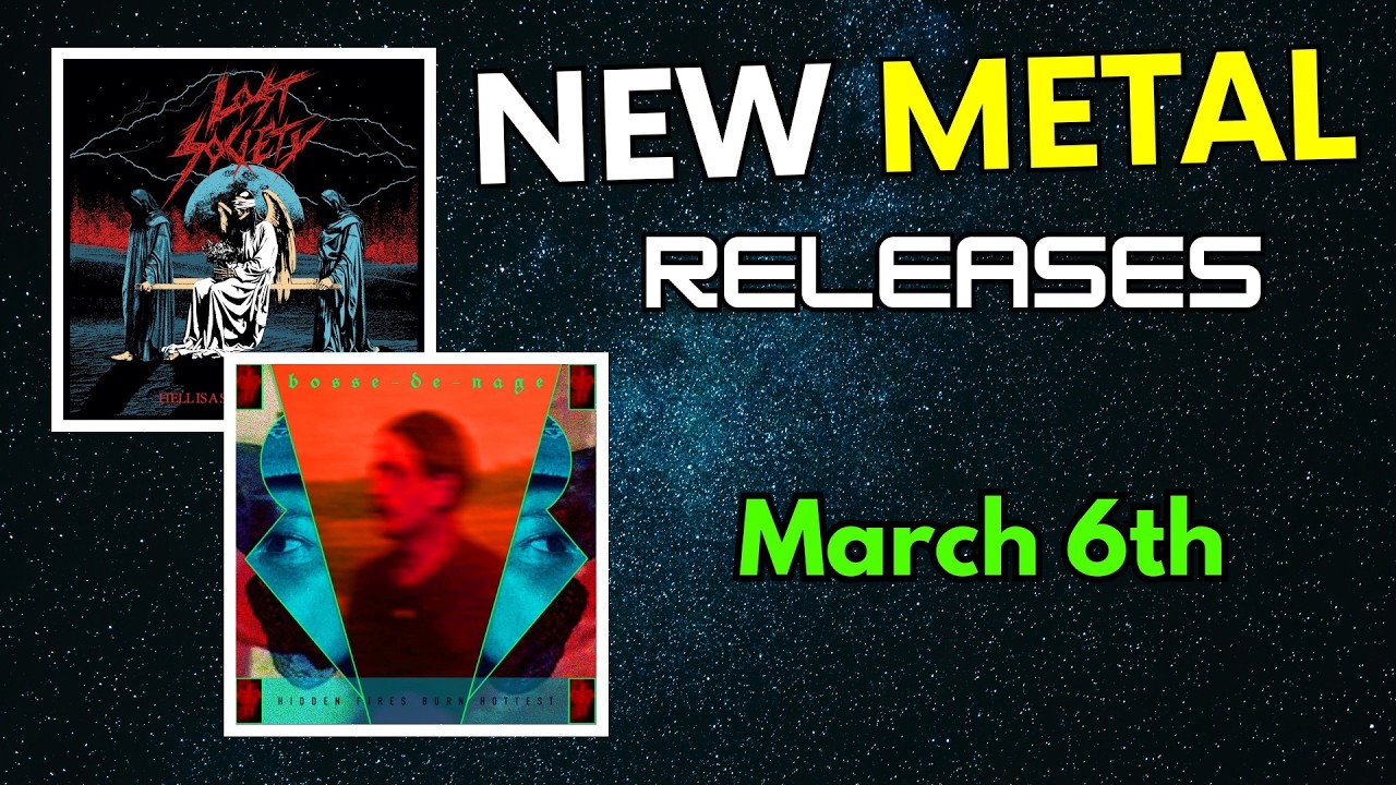 New heavy metal & hard rock albums for March 6th, 2026!