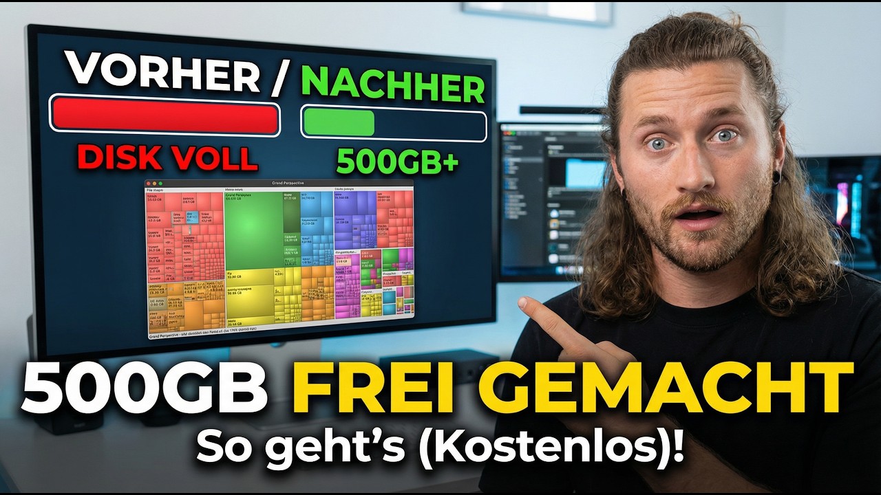 Computer entmüllen (100% kostenlos) - So habe ich 500GB frei gemacht