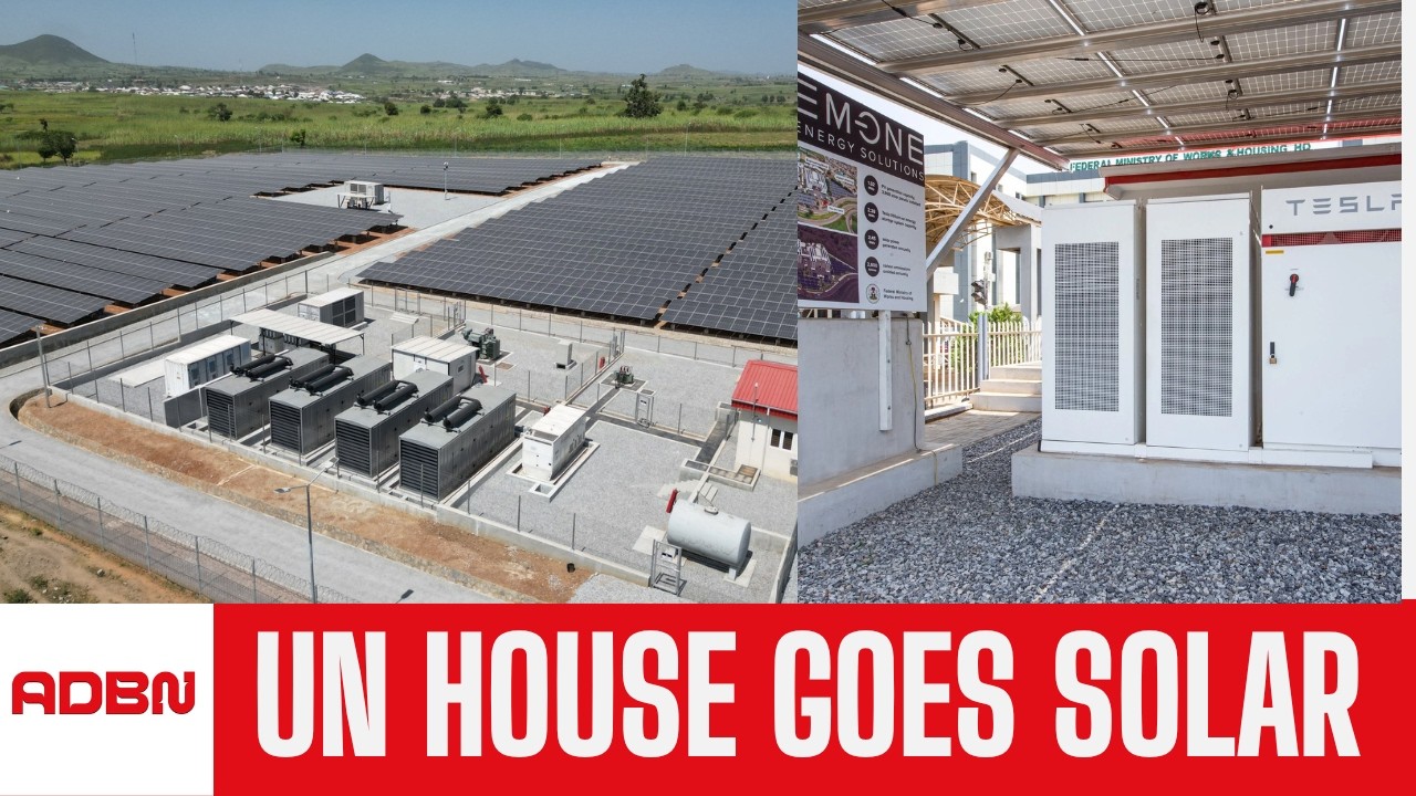 Ожидается, что солнечная микросеть в здании ООН в Абудже позволит экономить более 200 миллионов н...