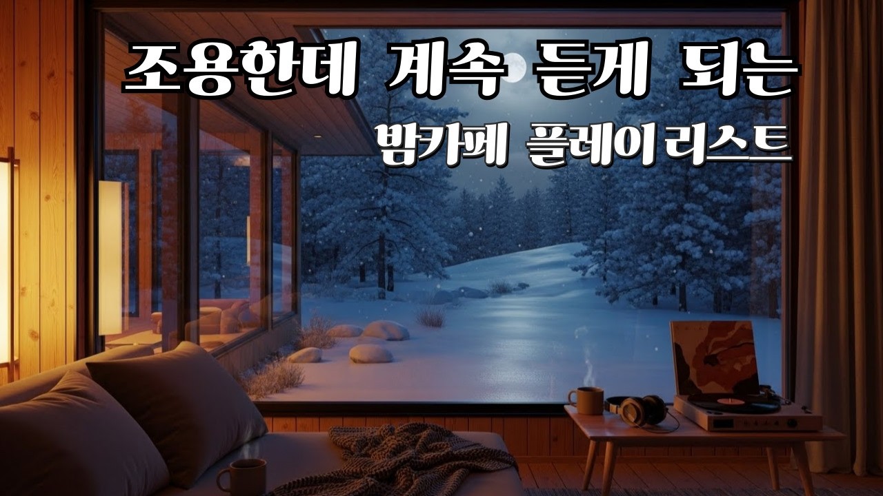 볼륨 낮춰 듣는 밤카페 플레이리스트 | Chill Pop Cafe말 걸지 않는 음악, 조용한 밤카페 BGM 90분  혼자 있기 좋은 카페 음악 | 잔잔한 Chill Pop