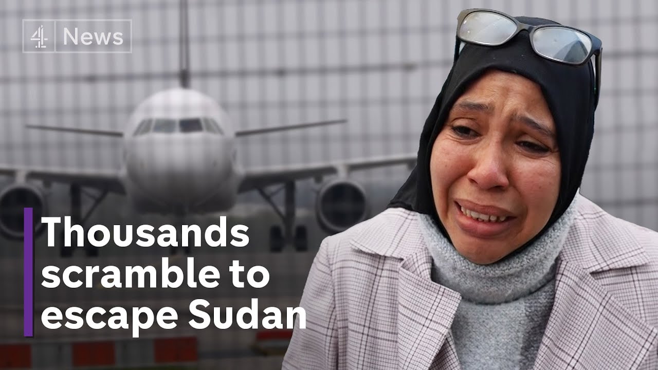 Britain has airlifted nearly 900 people out of Sudan
