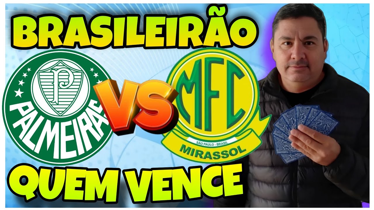 PALMEIRAS X MIRASSOL CAMPEONATO BRASILEIRO - AS CARTAS REVELARAM QUEM GANHA O JOGO🔮