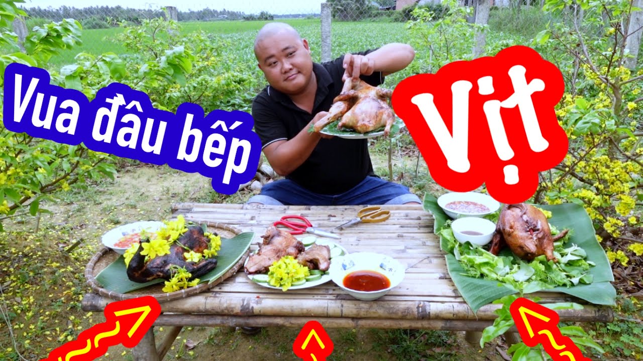 Vua Đầu Bếp VỊT Nguyên Con - Ẩm thực Độc Lạ | Son Duoc Vlogs