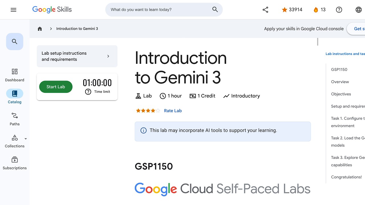 Introduction to Gemini 3 GSP1150