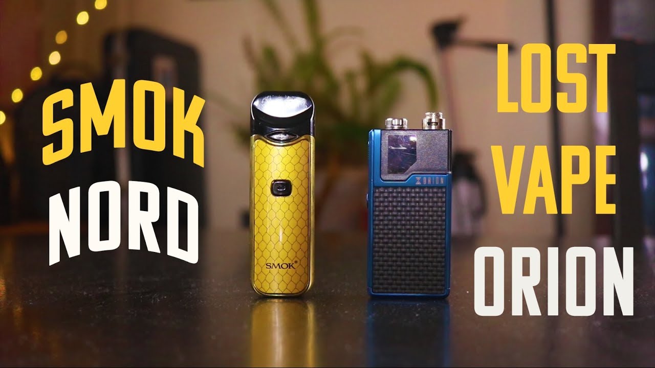 Smok Nord Vs Lost Vape Orion - Power Showdown
