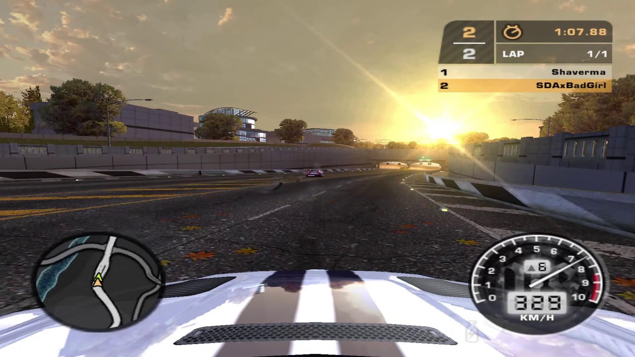 Катаем онлайн NFS Most Wanted 2005