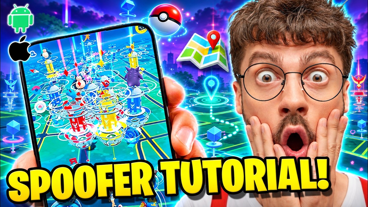 Pokemon Go Hack - How to Spoof Pokemon Go Spoofer (Joystick Teleport) iOS Android