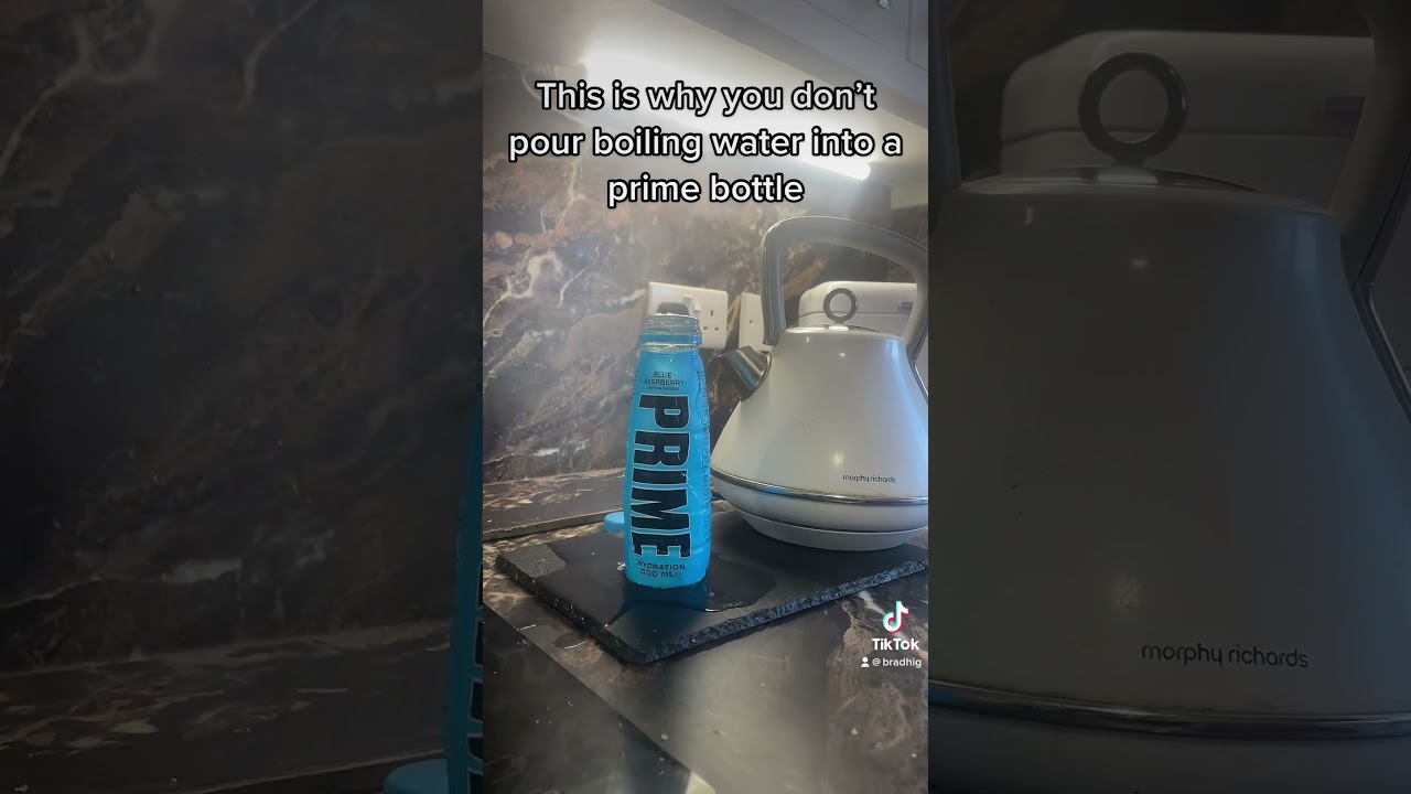 DONT POUR BOILING WATER INTO YOUR PRIME BOTTLES!!!