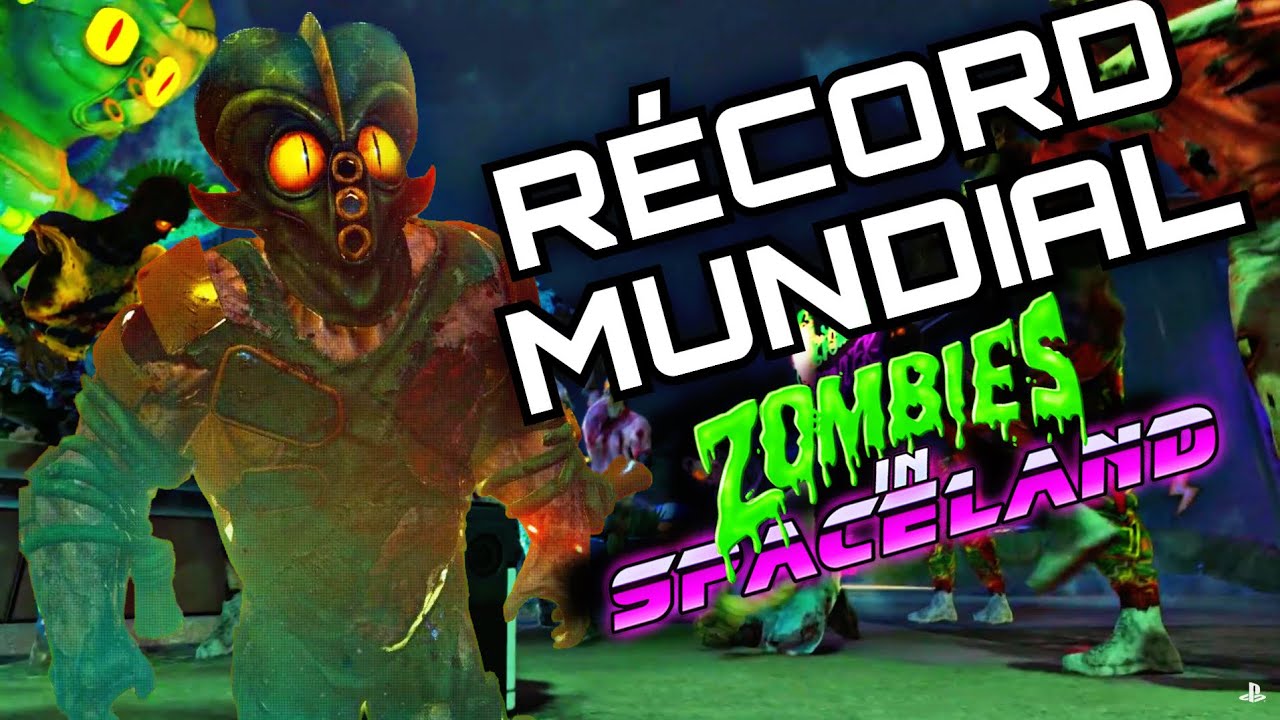 RECORD MUNDIAL EASTER EGG DE ZOMBIES IN SPACELAND EN COD ZOMBIES REACCIONANDO A WOLRD RECORDS