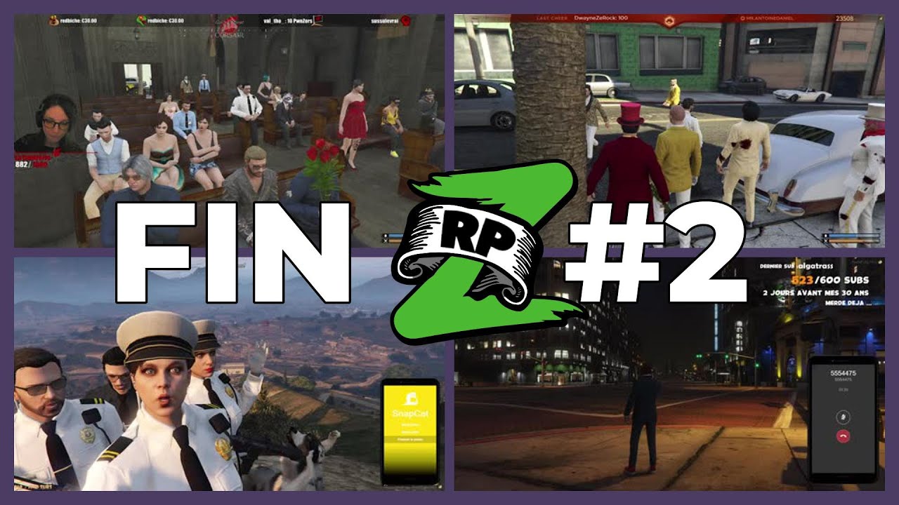 BESTOF GTA #RPZ​ - TOUTES LES FINS - PART#2