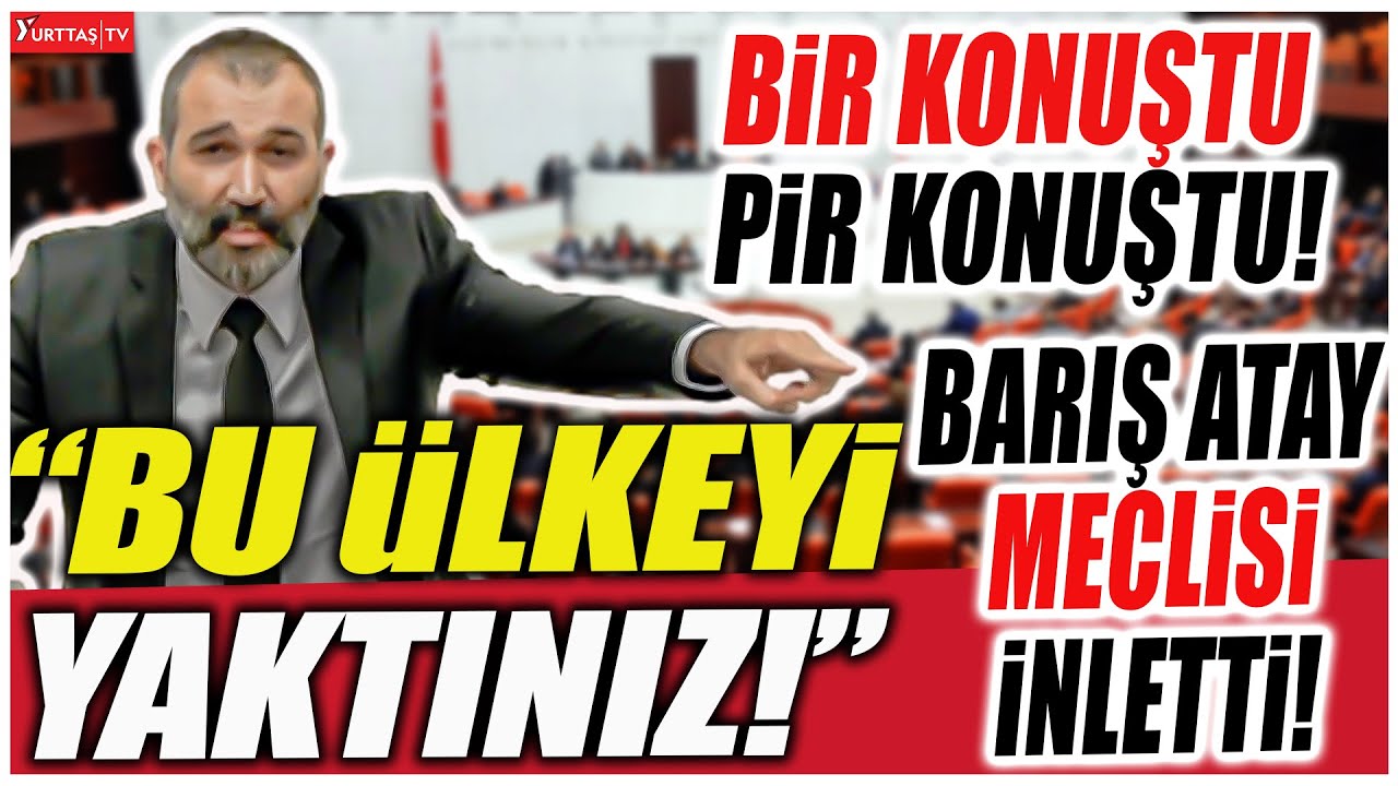 Barış Atay bir konuştu, pir konuştu! AKP'liler laf atmadan duramadı!