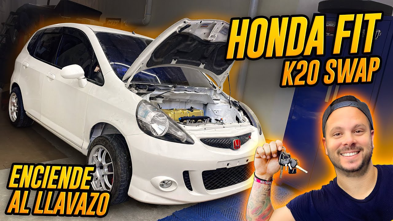 Honda Fit JDM K-Swap ep.7 Oficialmente VIVO:  Enciende AL LLAVAZO y se Mantiene