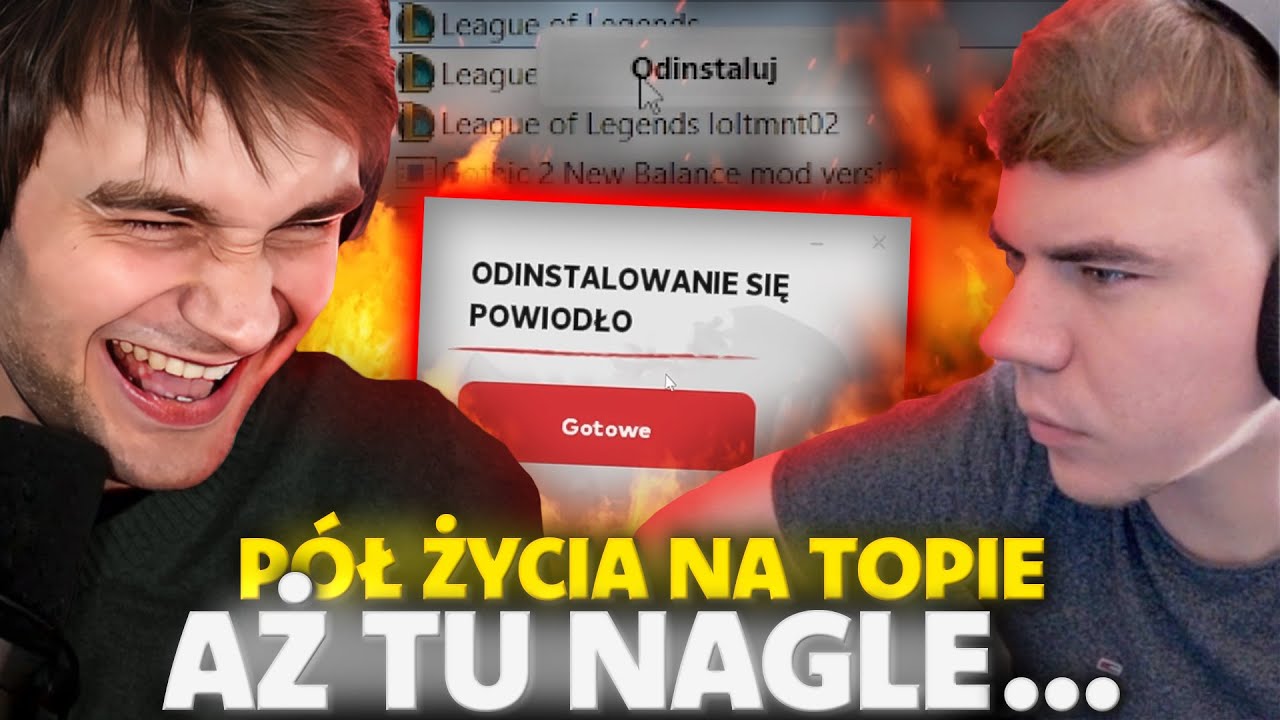 Brus odinstalowuje LoLa...