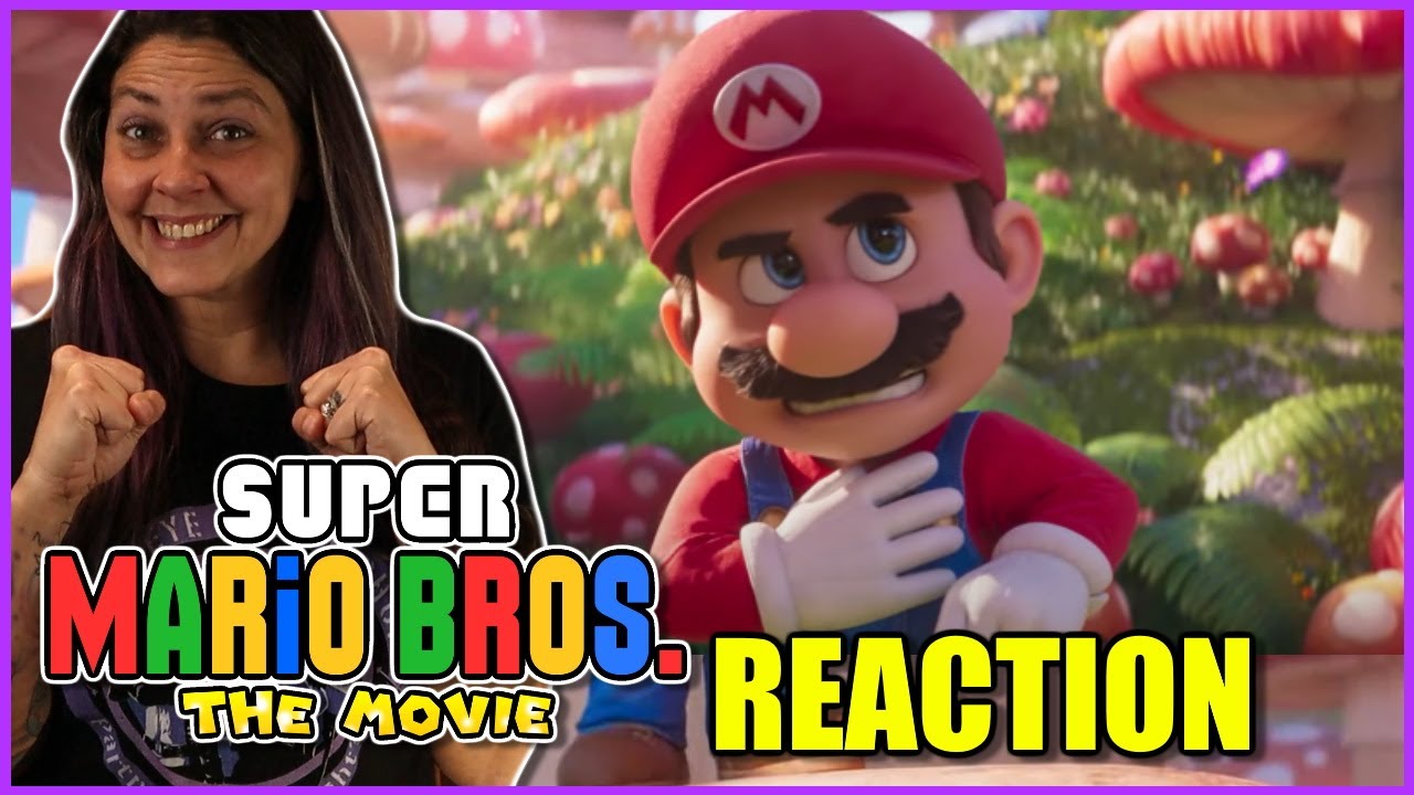 The Super Mario Bros. Movie Teaser Trailer Reaction!