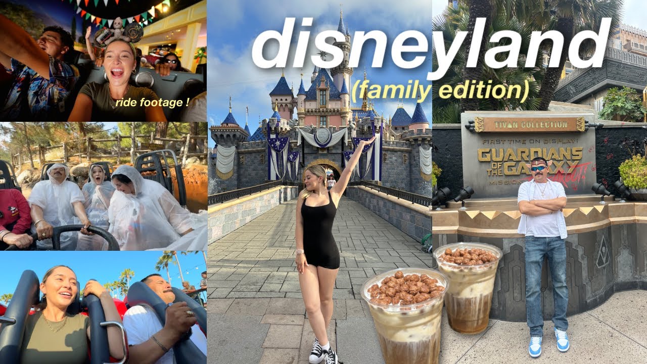 I went to DISNEYLAND with my family *chaotic* | party of 6 😃