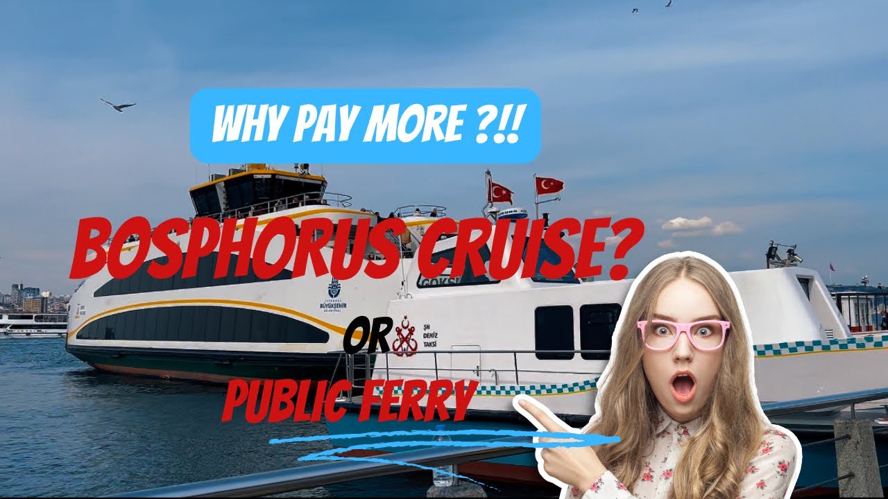 Skip the Bosphorus Cruise! Public Ferry Istanbul Offers the same Bosphorus Experience!