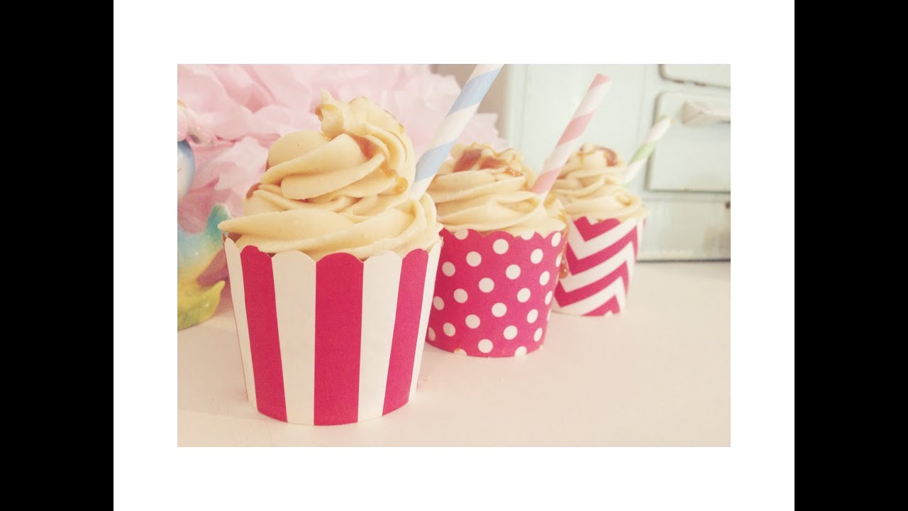 Starbucks Salted Caramel Hot Chocolate Cupcakes
