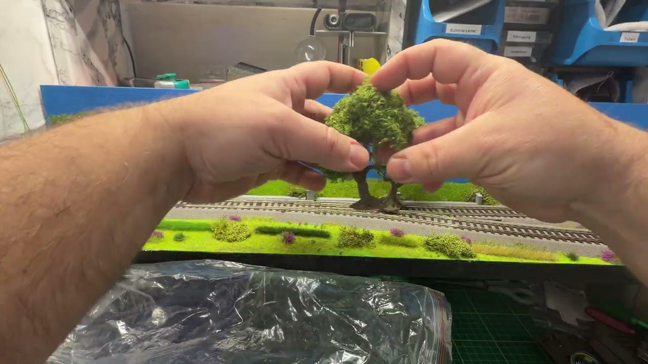 H0 Modellbahnbäume für 2€ geht das? Ich sage: Ja! Schaut selbst. Unboxing.
