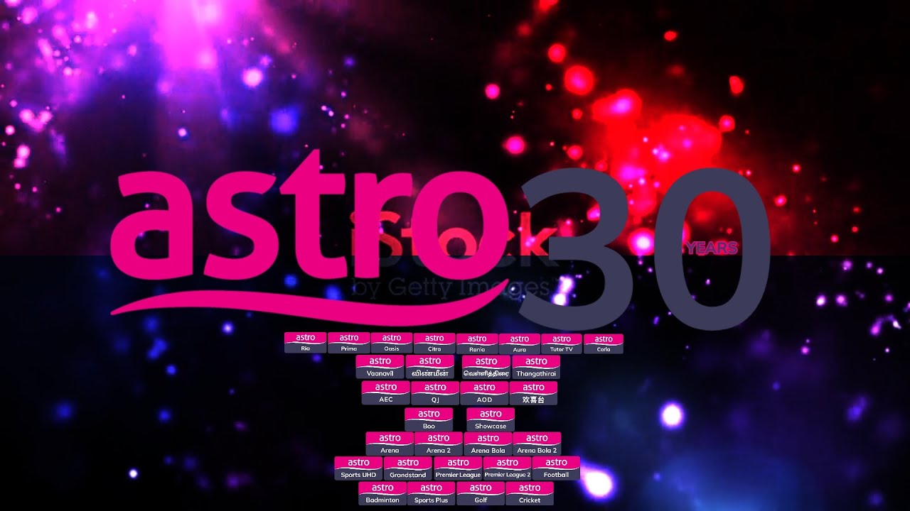 Astro (Malaysia) 31 Channels - Astro (Malaysia) 30 Years ID (June 2026) 