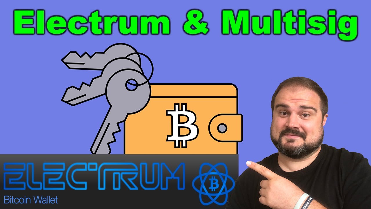 Учебное пособие по кошельку Electrum (базовая настройка + мультиподпись)