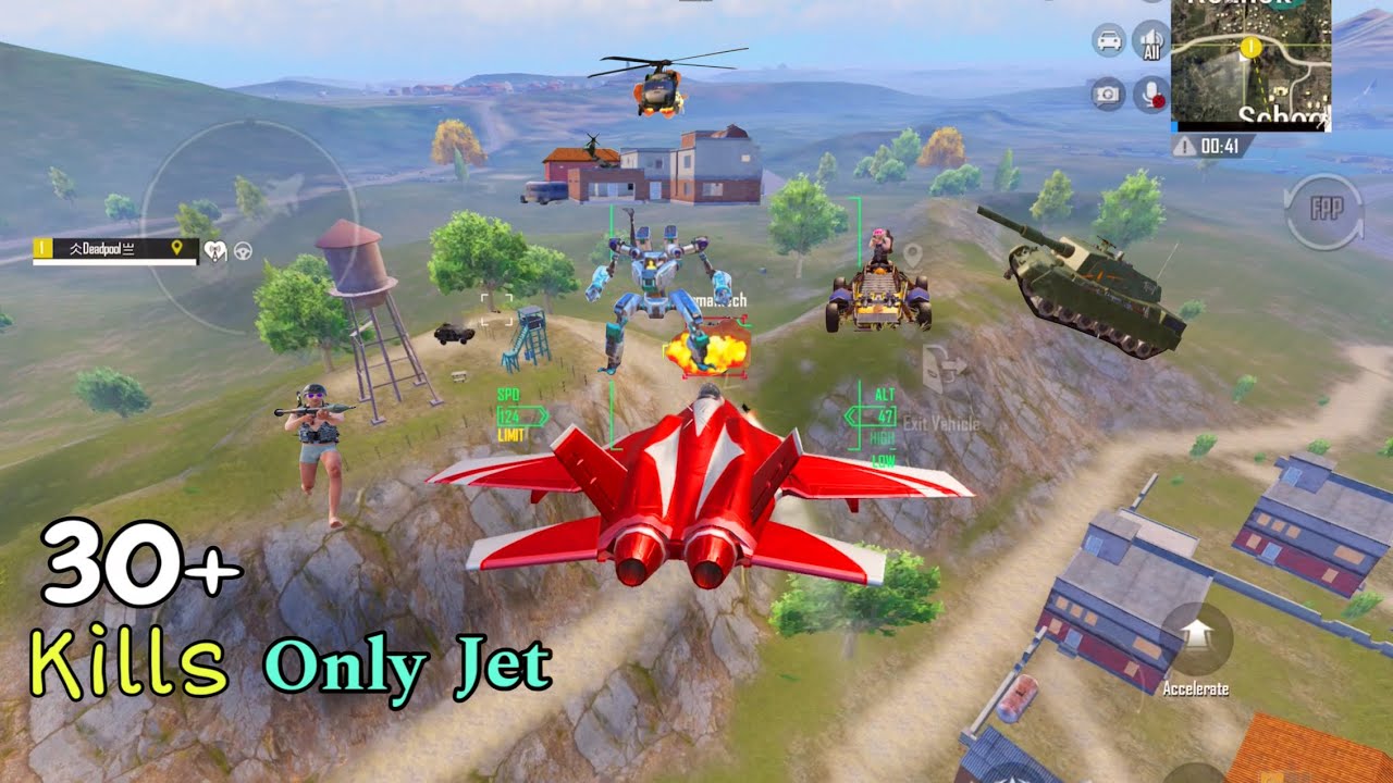 Fighter Jet Most Kill with Legendary Skills🔥