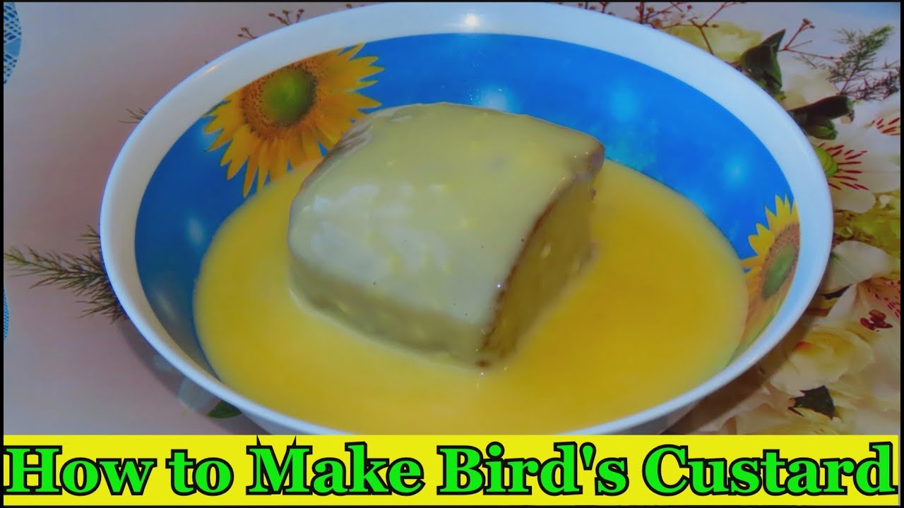 How to Make Bird's Custard