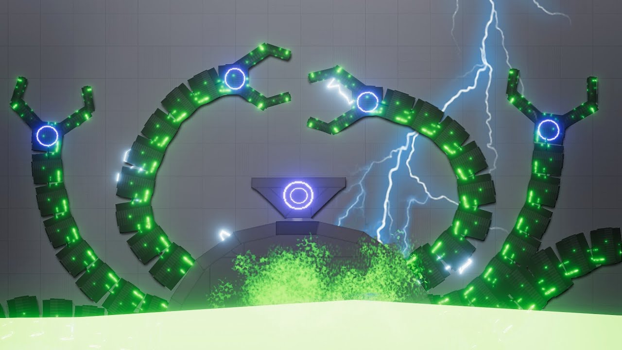 Omnidroid but They Falls into The Ultimate Acid Sea