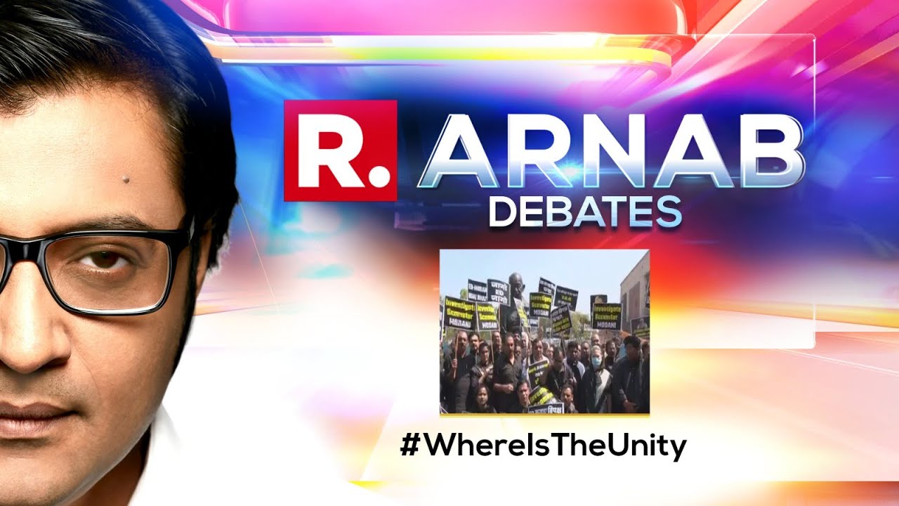 Arnab's Debate: Opposition Unity Fizzles Out, Allies Boycott Congress Campaign For Rahul Gandhi
