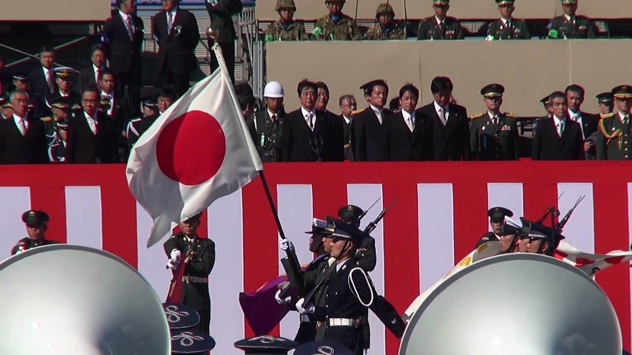 平成25年度 観閲式 徒歩部隊 観閲行進 2013.10.27