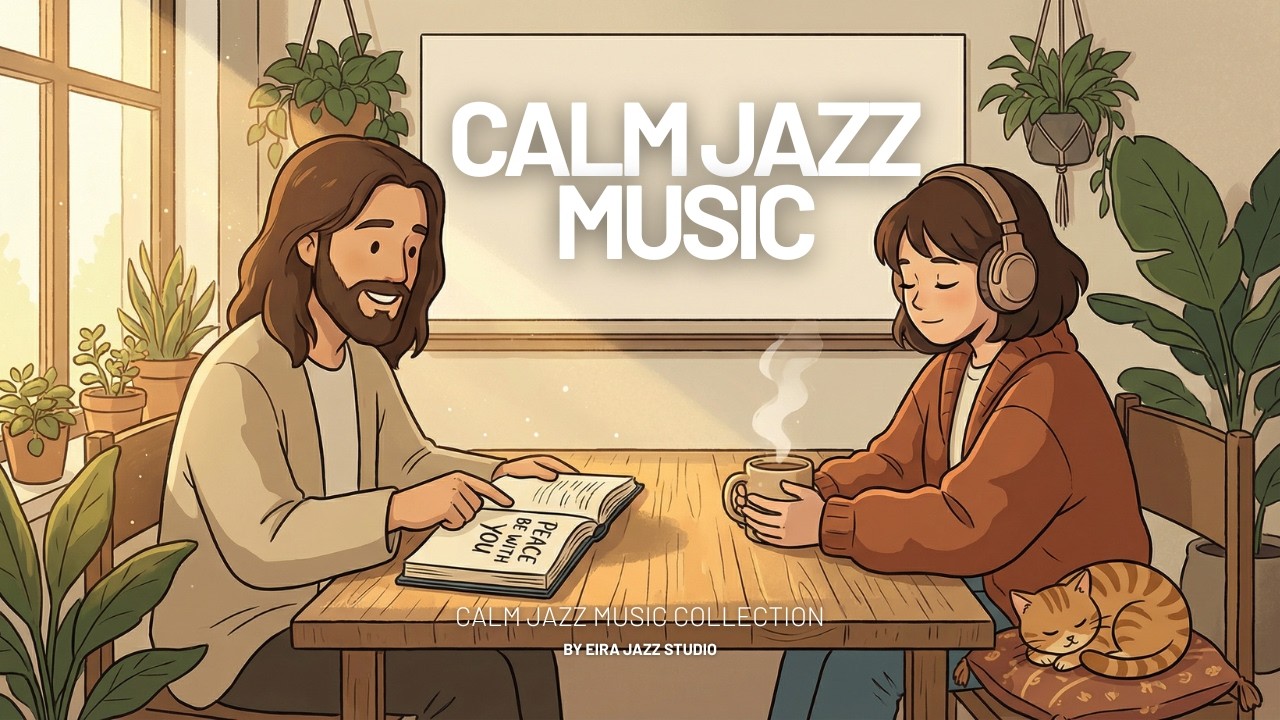 Calm Café Jazz Suite inspired by Psalm 23 | Perfect for Study and Reflection