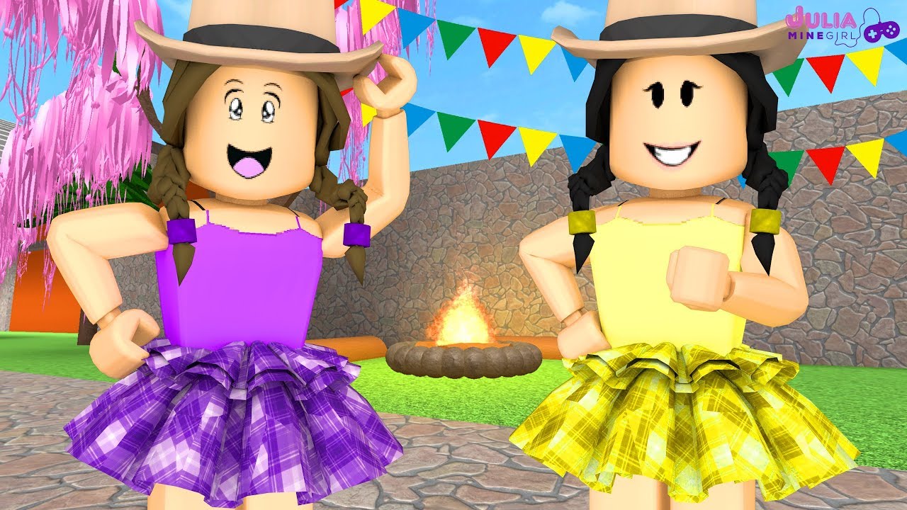 Roblox - ARRAIÁ DAS MINEGIRLS (Dance Your Blox Off)