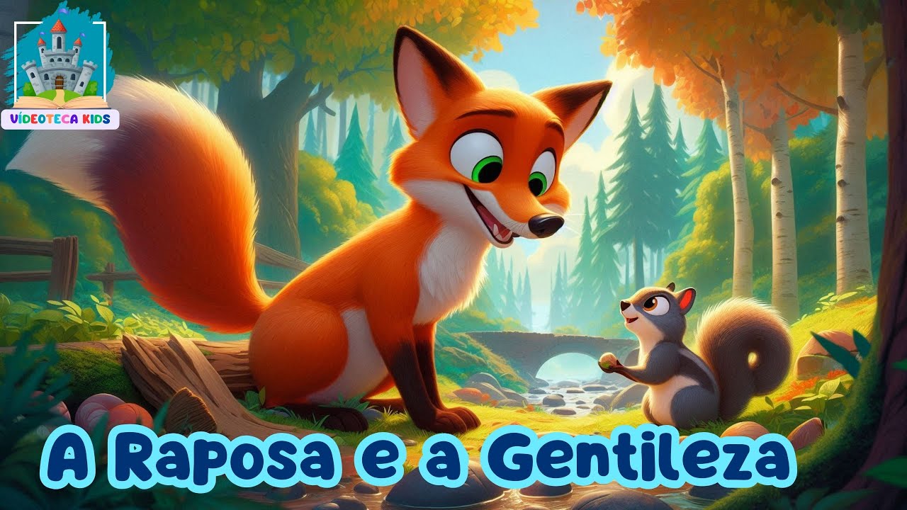 A RAPOSA E A GENTILEZA - Hist&oacute;ria Infantil | #historiainfantilparadormir #livrosinfantis #historinha
