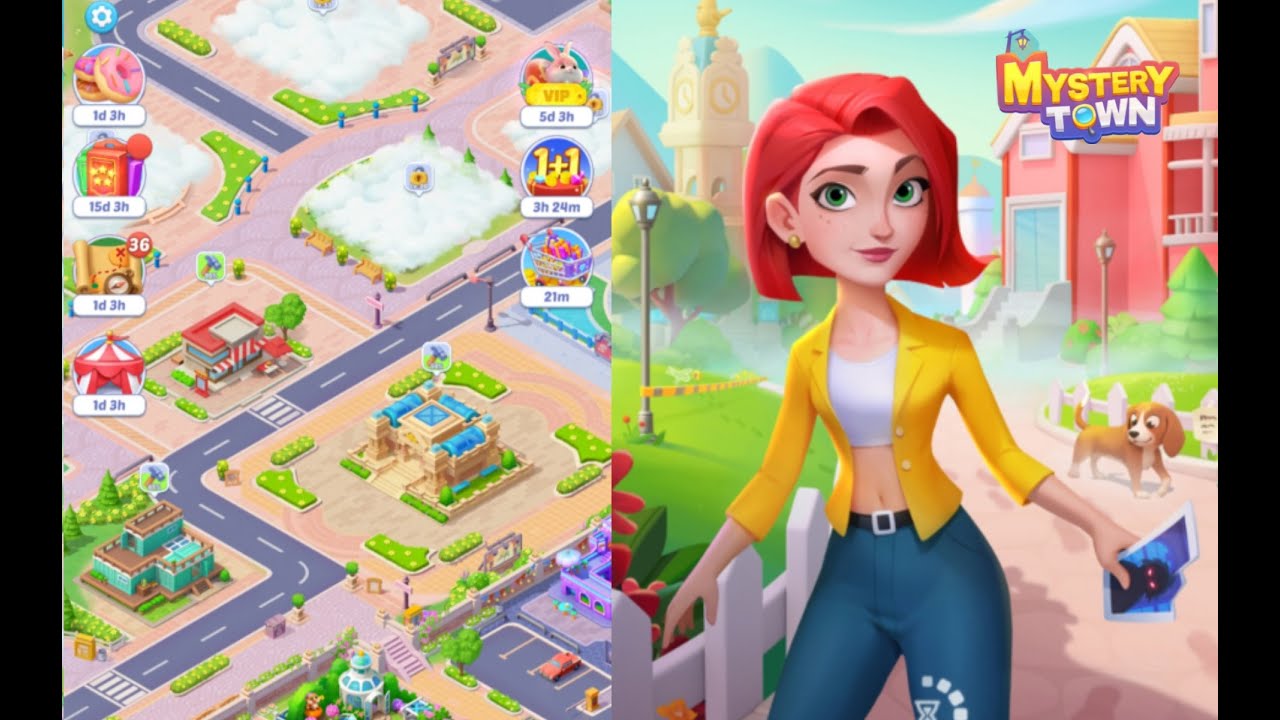 Mystery Town - Merge & Cases | Level  25-26  Part 15  🍹⚘️