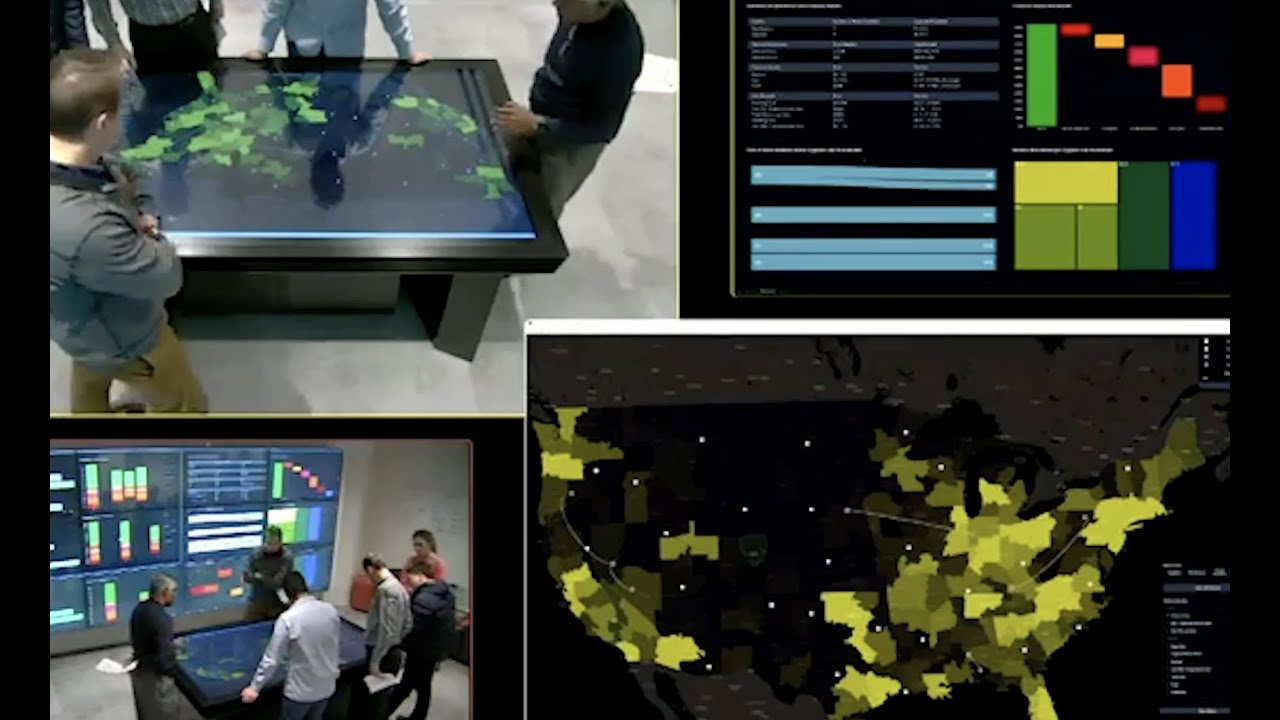 Supply Chain Simulation in the MIT Computational Analytics, Visualization & Education (CAVE) Lab