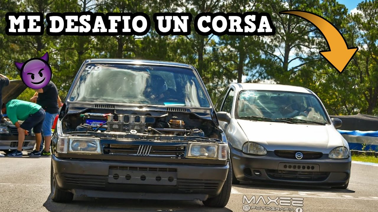 FUI a CORRER con el FIAT UNO PODRIDO, CASI PIERDO UNA RUEDA y LA MANQUIE - Suarez Nico