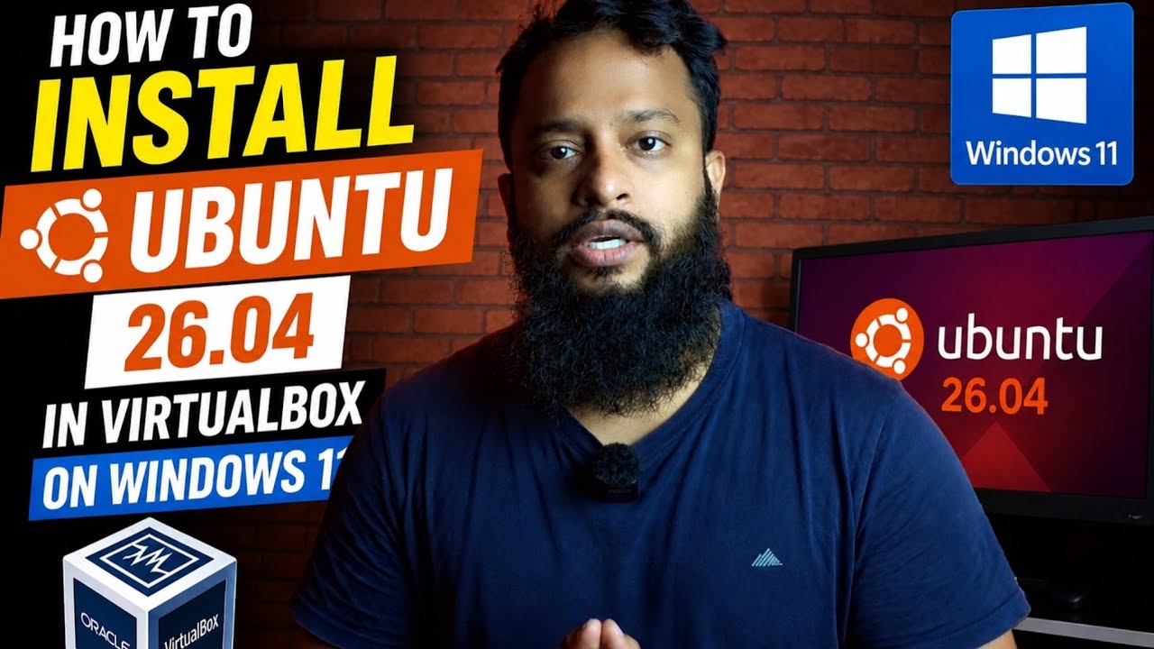 How To Install Ubuntu 26.04 In VirtualBox on Windows 11