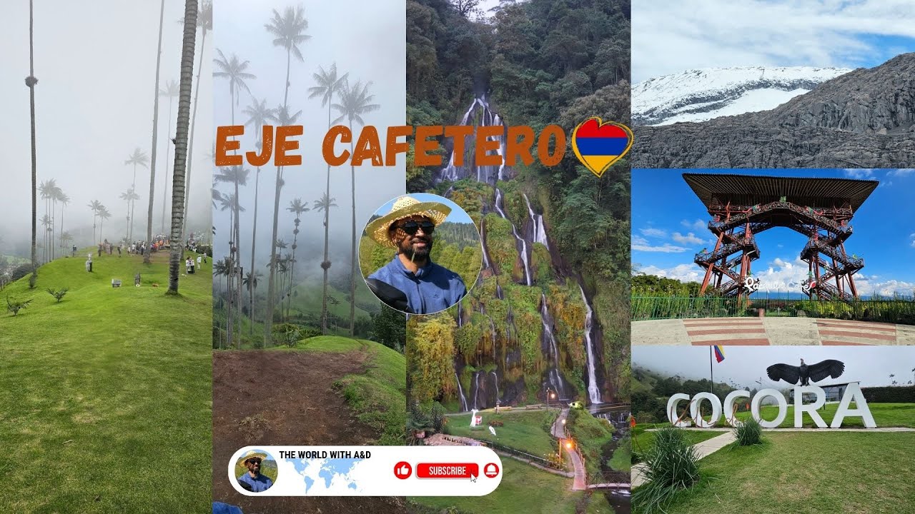 Magical Colombia 🌄 Eje Cafetero | Valle del Cocora, Salento, Termales & Nevado del Ruiz | 4K Drone