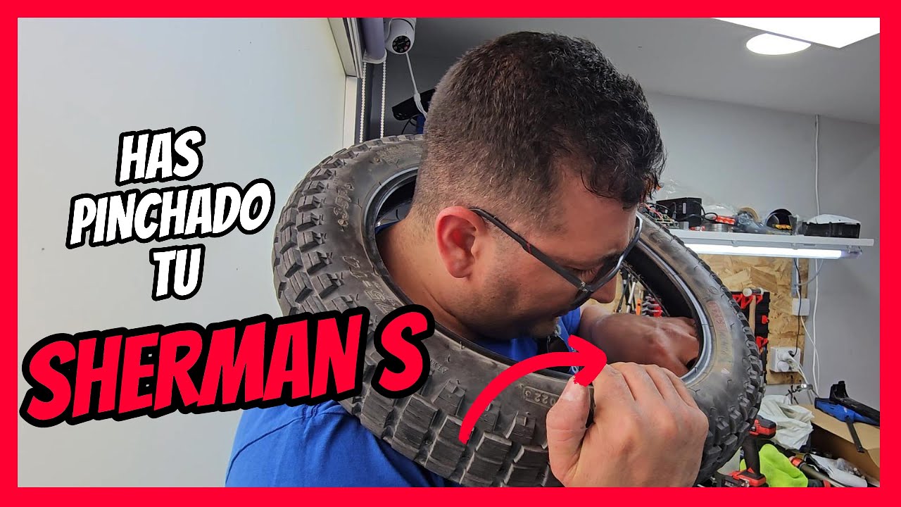 Leaperkim Sheman S: Como arreglar un pinchazo en tu monociclo electrico