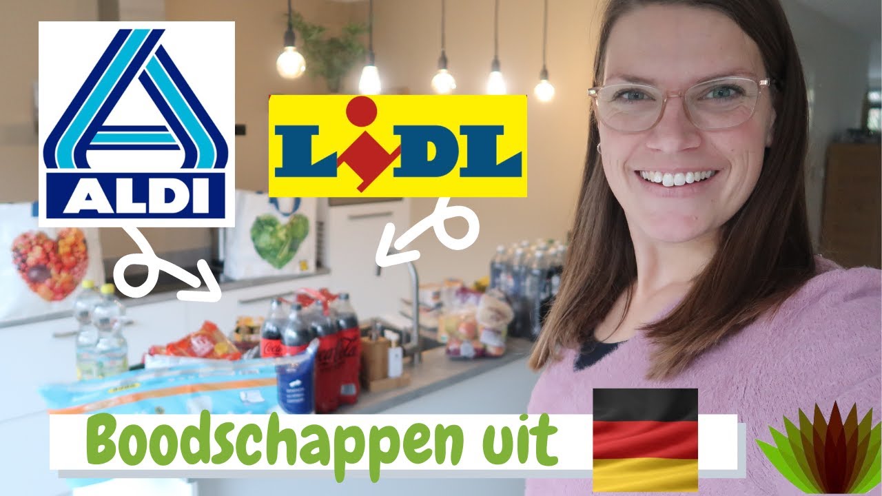 Aldi en Lidl BOODSCHAPPEN SHOPLOG II Boodschappen kopen in Duitsland