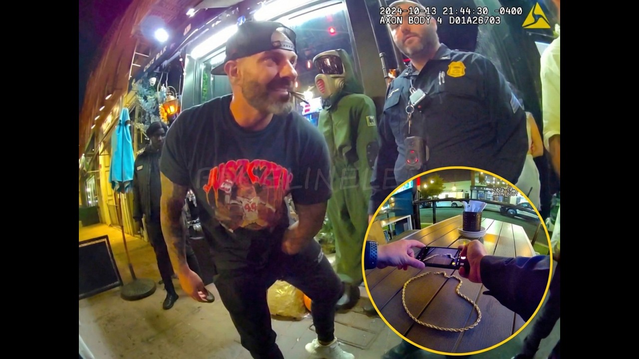 Bar Brawl Turns Into Brutal Chokehold $7000 Chain Theft (Guess Where He Hid The Chain)