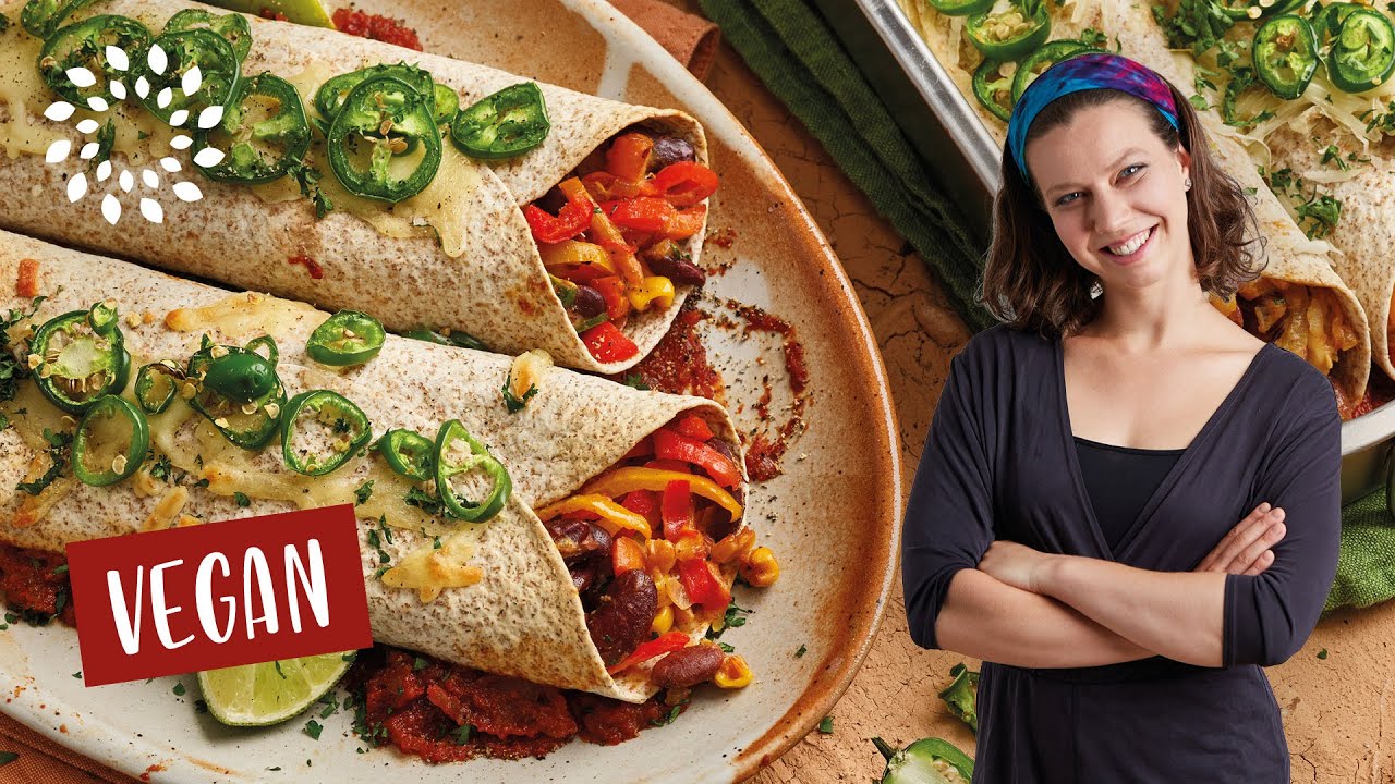 VIVA MEXICO! 🇲🇽 ENCHILADAS mit würziger Gemüsemischung